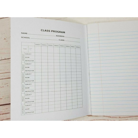 Lot Of 2 Composite Dinosaur And Oh Yeah Designer Notebooks School - Picture 8 of 10